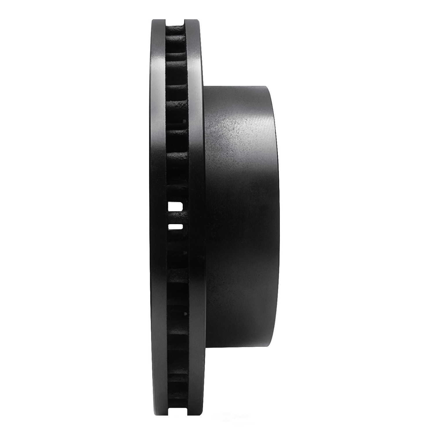 Dynamic Friction Company 633-54157L DFC Brake Rotor - Drilled And Slotted - Black