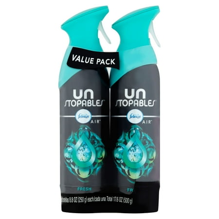 - Febreze Unstopables FRESH Air Freshener (2 Count, 8.8 Oz)