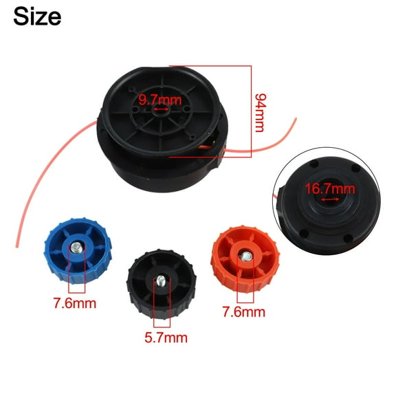 For Homelite Trimmer Bump Head Replacement Compatible With St155 St165 St175 St275 St285   3 Bump Knobs For Lawn Maintenance