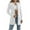 White, variant on LYXSSBYX Womens Cardigan Lightweight Women's Casual Solid Color Dough Twists Cardigan Long Sleeve Coat