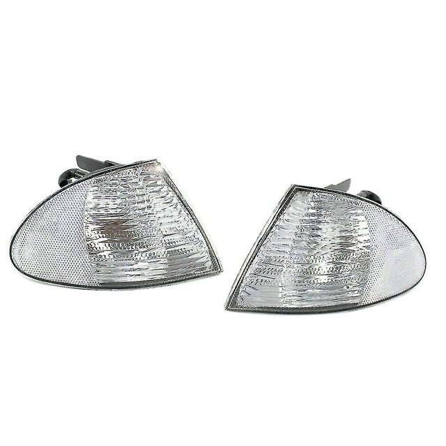 Par de luces de esquina de señal para bmw Serie 3 E46 1999-2001 Sedan Wagon