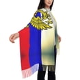 thumbnail image 2 of Womens Russian Flag Scarf Shawl Wraps Soft Warm Shawls, 2 of 6