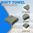 thumbnail image 3 of AUQ 5Pcs Wash Cloth,Thick Six-Layer Gauze Face Towels,Soft Skin-Friendly Cotton Wash Cloths,Green,11.81*11.81*0.39in, 3 of 7