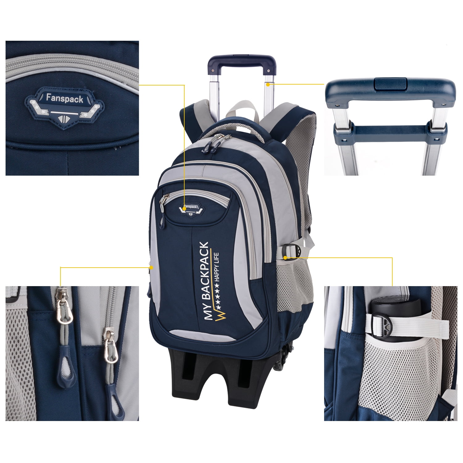 coofit rolling backpack