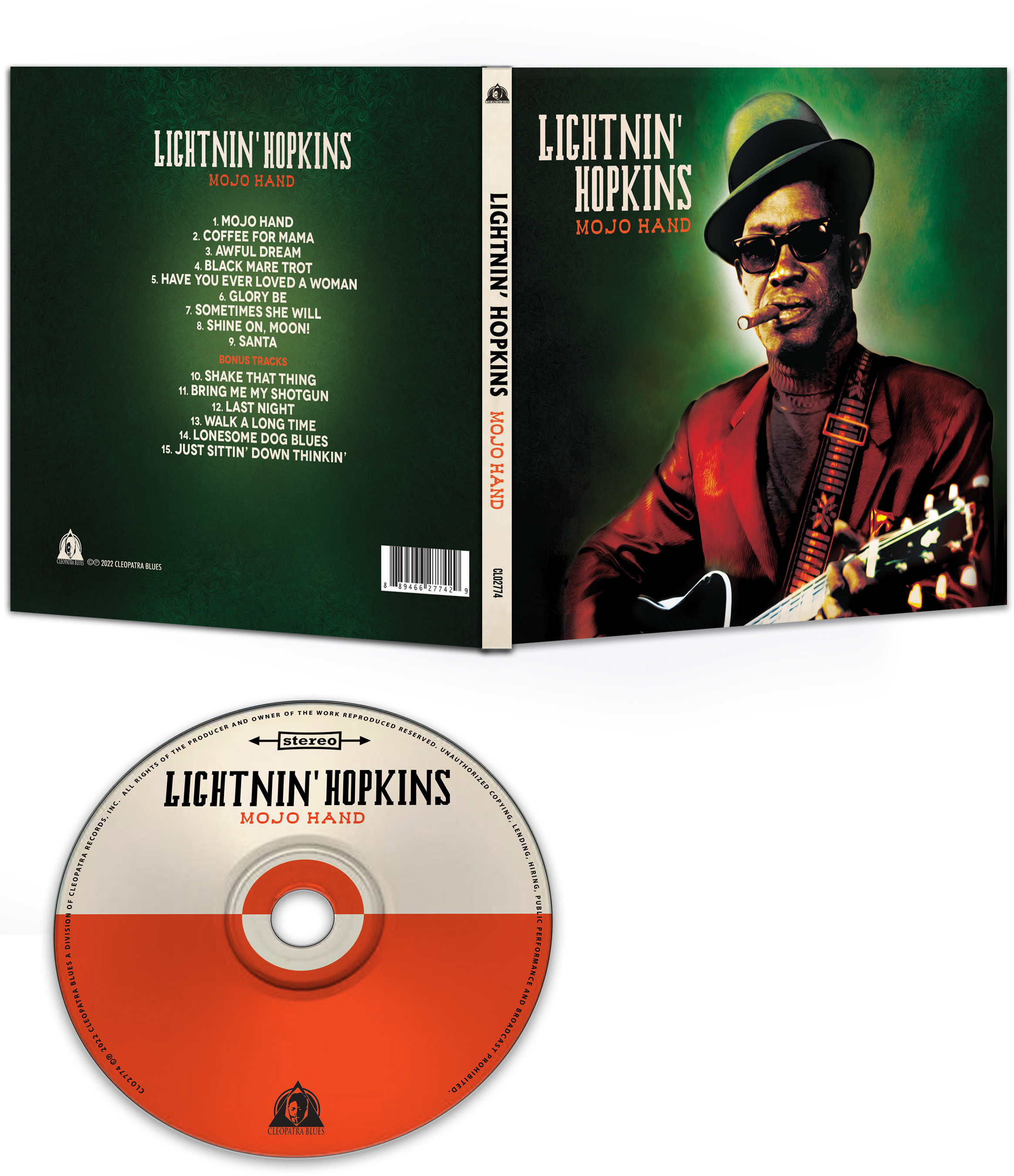 Lightnin' Hopkins - Mojo Hand - Music & Performance - CD - Walmart.com