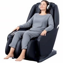 Xlluproid Zero Gravity Massage Chair,Recliner with Full Body Air Pressure,Black Massage Chair with Auto Modes,Airbag Massage
