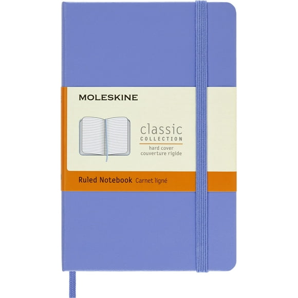 Libreta Moleskine Classic Pocket Rayed Hydrangea Blue