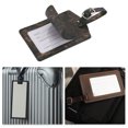 thumbnail image 5 of Unique Bargains 1 Pc Marble Pattern Luggage Tag for Travelling Black Polyurethane, 5 of 5
