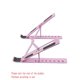 thumbnail image 5 of 1pc Portable Folding Tablet Cooling Stand With Storage, 5 of 5