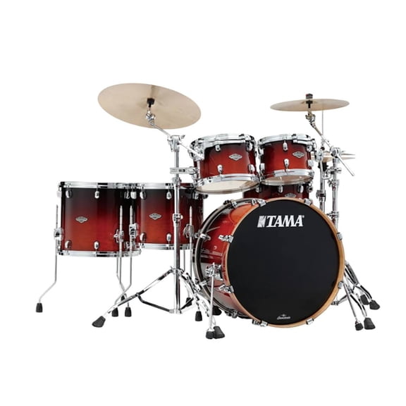 Tama Starclassic Performer 5-Piece Drum Shell Pack - 22" Bass (Dark Cherry Fade)