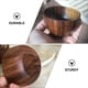 thumbnail image 3 of Kitchen Natural Wooden Bowl Noodle Bowl Salad Bowl Serving Cooking Kitchen Bowls Cutlery Basin Fruit Bowl Food Container, 3 of 9