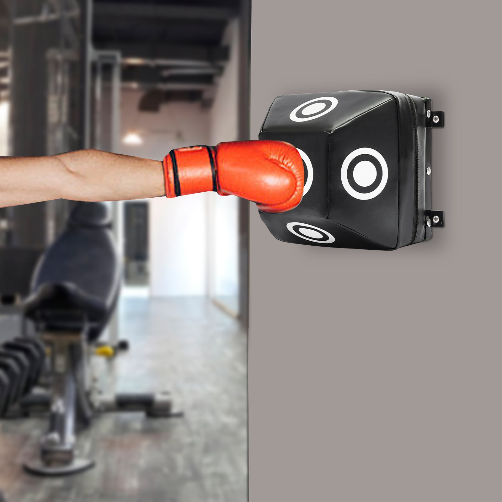 Wall Mount Uppercut Boxing Training Punching Target , Wall Mount Hook and Uppercut Punching Bag for Boxing, Combat, Kickboxing, and Other Sports