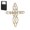 A, variant on cross brooch,Decorative Brooch, Elegant Versatile Accessory for Dress Suit or Sweater,Comes with Gift Box 