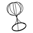 thumbnail image 4 of Unatoiry Balloon Style Hat Holder Tabletop Decorative Stand Display Wig Black 27.5cm 1Set, 4 of 6