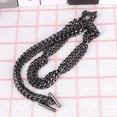 thumbnail image 2 of Black Metal Bag Chains for DIY Straps Replacement Purse Chain Shoulder Bag Straps Small Handbags, 2 of 8