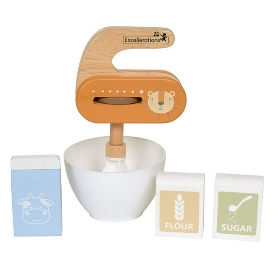 Excellerations Wooden Hand Mixer