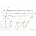 thumbnail image 2 of Jacobs, Cindy 24x19 White Modern Wood Framed Museum Art Print Titled - Love Never Fails, 2 of 4