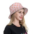 thumbnail image 6 of Zufioo Rabbit And Carrot Waterproof Reflective Holographic Bucket Hat,Men and Women Night Reflective Hat,Rave Festival Boonie Cap, 6 of 6