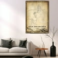 thumbnail image 5 of Villa San Michele Vintage Map Prints Canvas, Italy Map Art Canvas, Canvas, Villa San Michele Map City style vintage Canvas , Canvas Wall Art, Street Map Artwork Canvas, 5 of 6