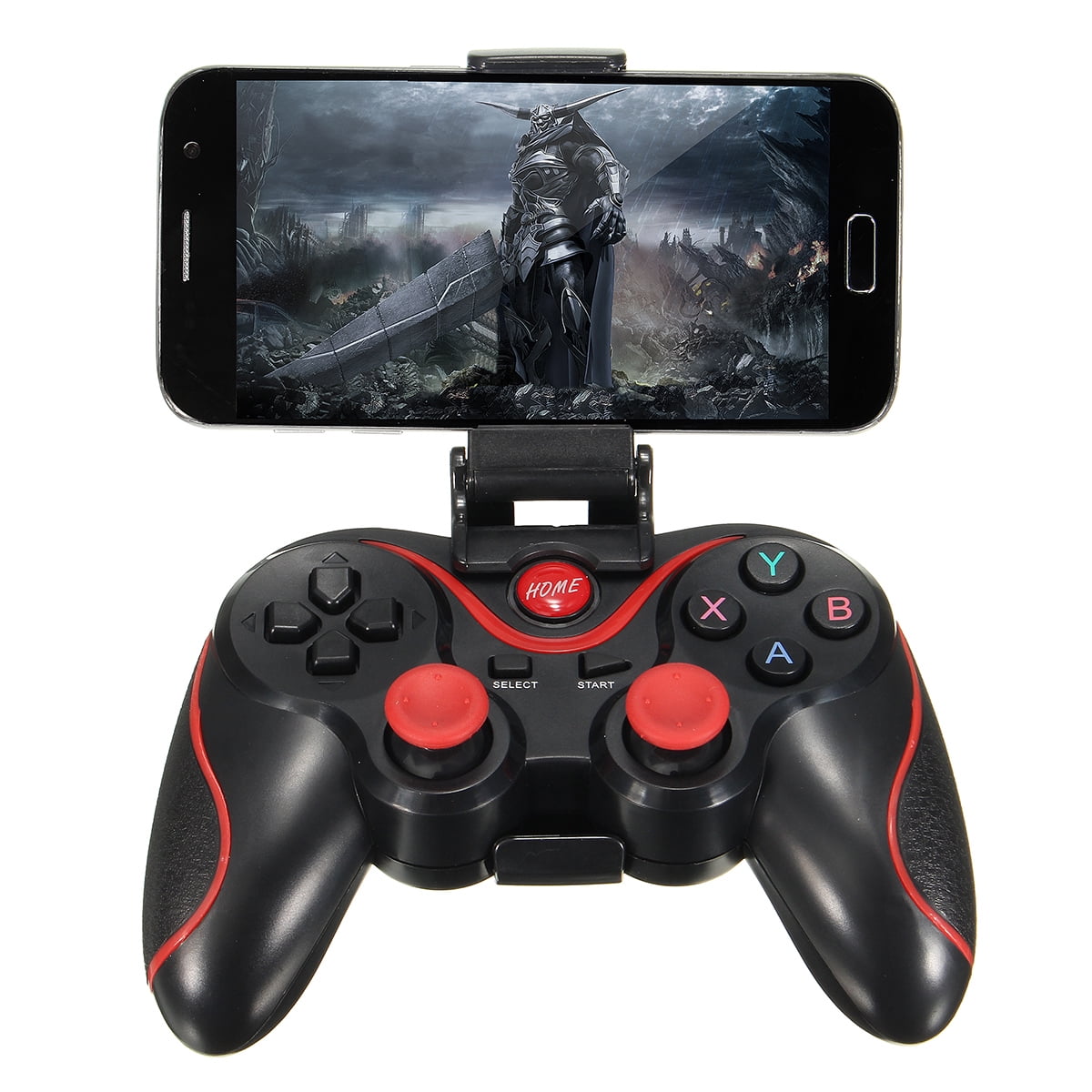 NoyoKere Wireless Bluetooth Gamepad Remote Joystick Controller Compatible with Android/IOS/PC black