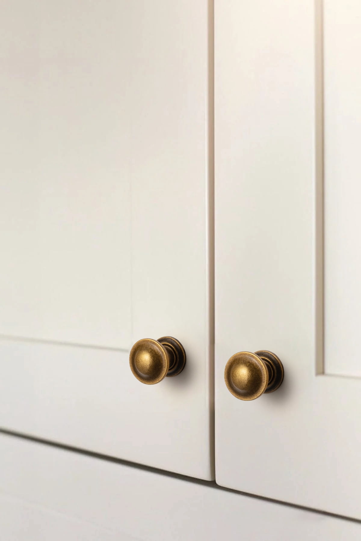 Goo-Ki 12 Pack Antique Brass Cabinet Drawer Knobs with Backplate, Zinc Alloy Cabinet Handles Hardware for Dresser,Wardrobe,Cupboard