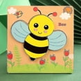 thumbnail image 1 of Wooden Jigsaw Puzzles For Toddlers Animal Puzzle Jigsaw Set Early Learning Baby Kids Educational Toys Gifts, 1 of 4