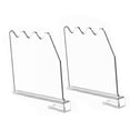 thumbnail image 2 of deevoka 2 Pieces Acrylic Shelf Dividers for Closet Organization for Bathroom Kitchen, 2 of 7