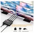 thumbnail image 4 of Splitter Hdmi  Bloosom 1*4 Divisor De Señal Amplificador Conecta 4 Tv Negro, 4 of 4