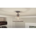 thumbnail image 5 of GRTS1714BN Quoizel Lighting Grant - 1 Light Semi-Flush Mount-Brushed Nickel Finish, 5 of 7