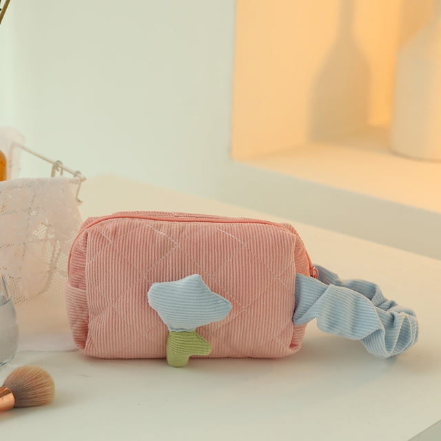 Sentmoon Deals of the Day Clearance Prime Makeup Bag, Hand In Hand With Toiletries Storage Box, Cute Girl Large Capacity Cosmetics Storage Bag Wal-mart Deals