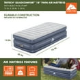 thumbnail image 3 of Ozark Trail Twin Air Mattress, Air Bed with Pump, 18 Inch Inflatable Air Mattress, Blow Up Bed, 3 of 17