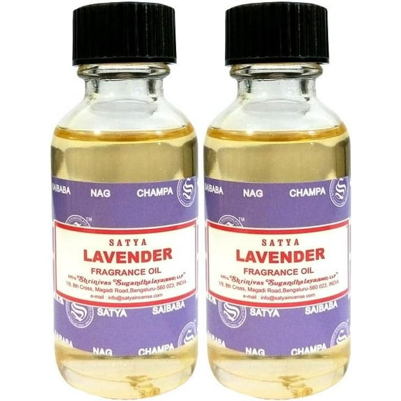 (2-Pack) Satya Lavender Fragrance Oil 30 ml