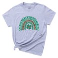 thumbnail image 1 of CEHVOM T-Shirt Col Rond pour Femmes, Manches Courtes, Imprimé, Blouse, 1 of 5