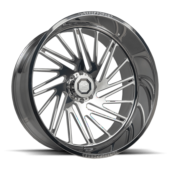 FORGED HDPRO-09 COMMANDO 26X14 8X165 -76 122.1 High Polished (Left)