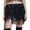 C-Black805, variant on DHFJKG Skirts For Women Low Rise Glitter Sparkly Sequins Tassels Mini Skirt Belly Dance Carnival Performence Wear Cozy Skirt