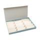 thumbnail image 5 of Caja de gafas Caja de gafas de de Almacenador de lentes de almacenamiento Organizador de de Organizador para la tienda Cajón de escritorio de Azul, 5 of 8