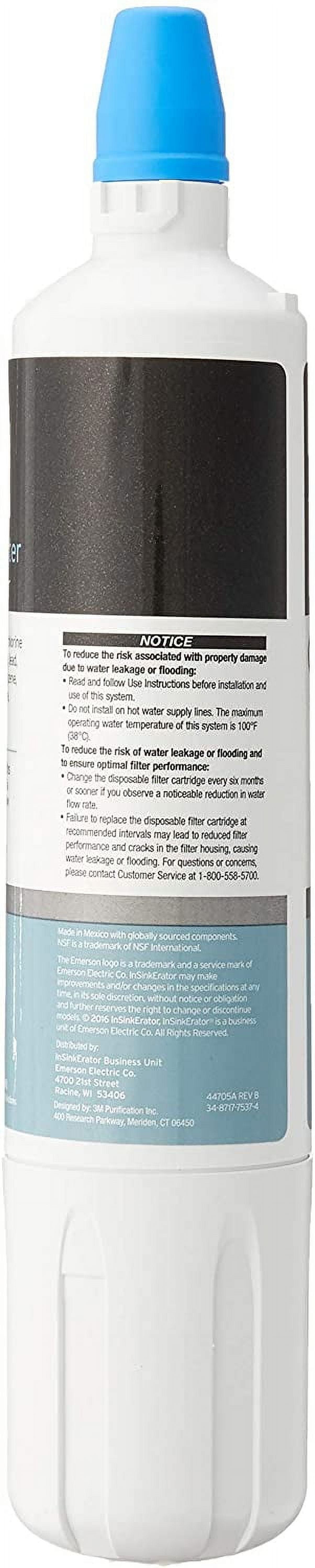 InSinkErator F-2000 Replacement Water Filter, 1-Pack