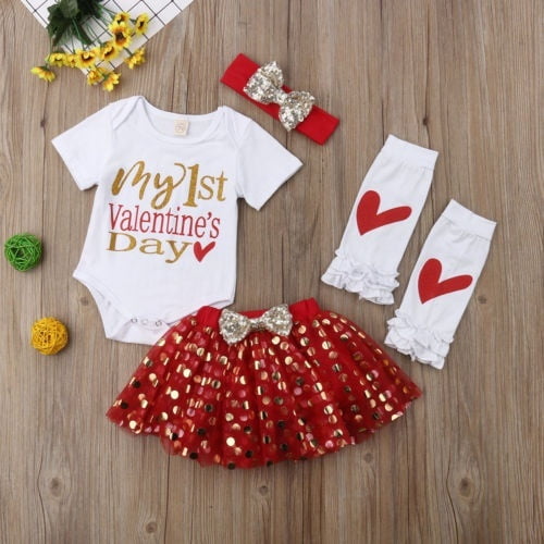 walmart baby valentines outfit