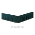 thumbnail image 3 of Guozer Anti-slip Bed Skirt Elastic Bedskirt for Bedroom Decor, Mattress Protection Easy to Install Machine Washable Suitable for Mattresses 15-30cm Thick, 3 of 6