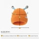 thumbnail image 3 of Cute And Funny Knitted Wool Hat, Eyes And Antennas Fresh And Sweet For Going Out On The Street, 3 of 4