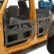 EAG USMC Tubular Door with Side View Mirror Fit for 18-20 Wrangler JL 4 Door