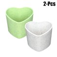 thumbnail image 1 of 2PCS Flower Pot Creative Heart Shape Indoor Plant Pot Gardening Pot for Plant, 1 of 10