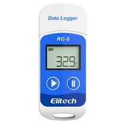 Elitech Temperature Data Logger Recorder 32000 Points, 10 Pack