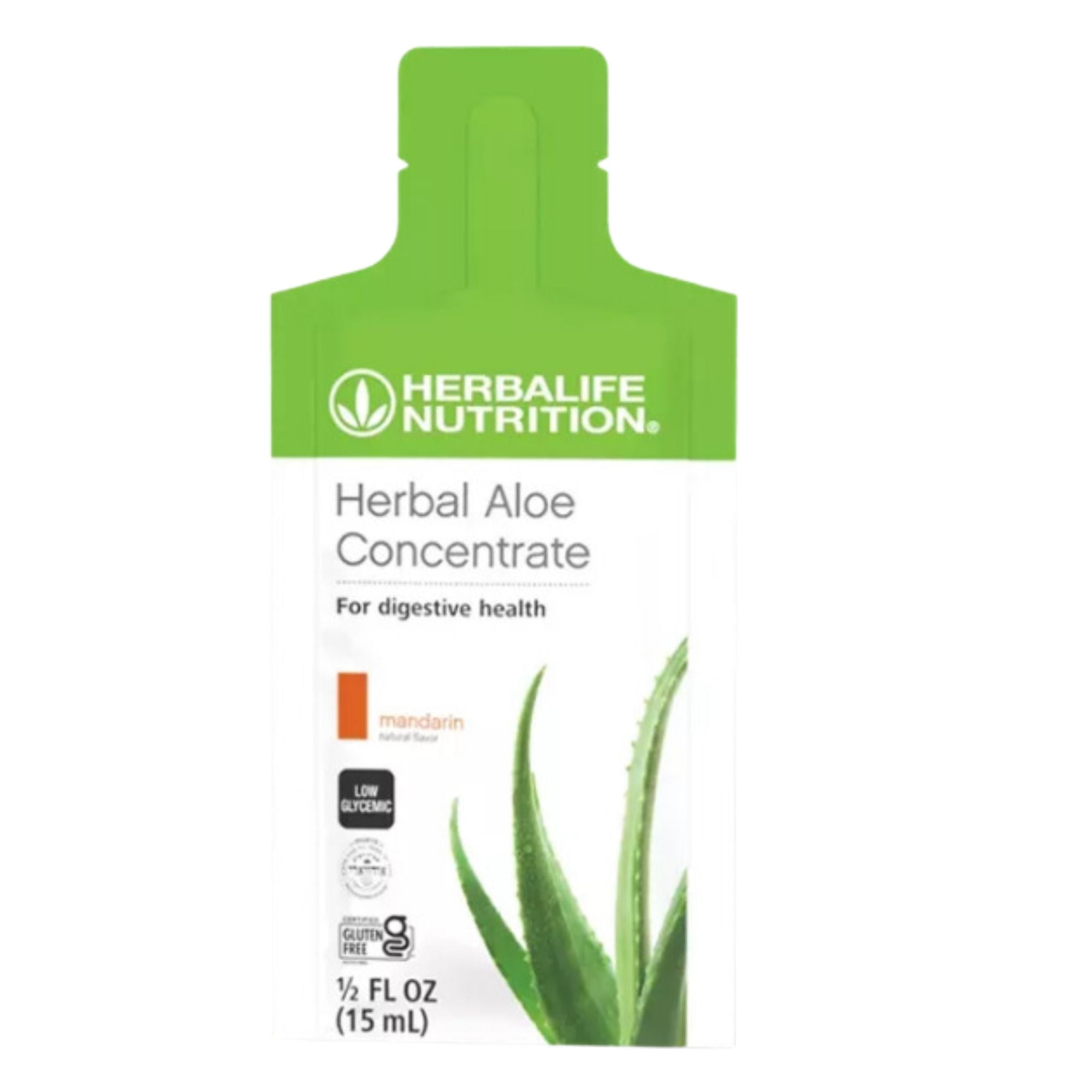 Herbal Aloe Concentrate Packets, Mandarin, Gluten-Free, 30 Pack
