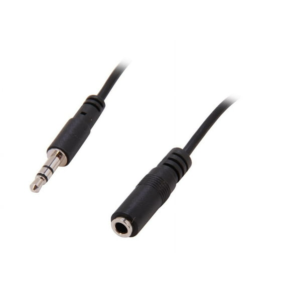 StarTech 1m Slim 3.5mm Stereo Extension Audio Cable - M/F