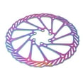 thumbnail image 2 of 6 Rotor de Disque de Vélo, Rotor de Frein de Vélo Robuste Résistant à la Rouille Traitement Stable Stable CNC pour une Longue Distance 180mm, 203mm, 2 of 8
