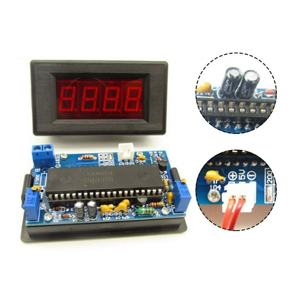 ICL7107 DC5V Digital Voltmeter Module DIY Parts Kit For e-learning training
