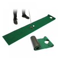 thumbnail image 1 of GF-PM04 Indoor Golf Putting Mat - Adjustable Hole and Automatic Ball Return Mini Golfing Green - Alignment and Distance Mini Practice Training Aid  6*1 ft, 1 of 9