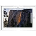 thumbnail image 5 of Art.com Firefall Magic South View 2016, Horsetail Falls, Yosemite National Park Photographic Print by Vincent James, White Frame Wall Art, 23" x 17", 5 of 5