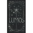 thumbnail image 2 of Women's Harry Potter Lumos Happiness Spell Racerback Tank Top Black Heather Medium, 2 of 4